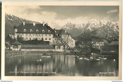 Imst in Tirol - Hotel Post - Foto-Ansichtskarte