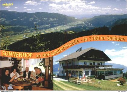 71436344 Spittal Drau Sonnenhof an der Goldeckstrasse mit Alpenpanorama