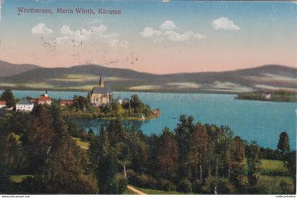 AUSTRIA - Worthersee Maria Worth, Karntern 1921