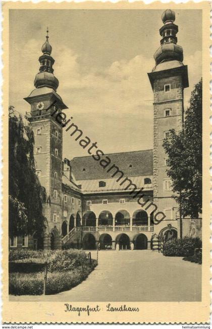 Klagenfurt - Landhaus - Frank-Verlag Graz 1936 gel. 1937