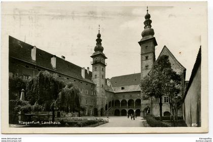 Klagenfurt, Landhaus old postcard travelled 1923 b171025