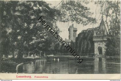 Laxenburg - Franzensburg - Verlag F. Stöckler Laxenburg gel. 1911