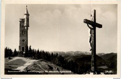 Mariazell/Steiermark - Aussichtsturm auf der Bürgeralpe bei Mariazell