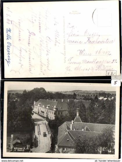 64376,Schrems Partie auf Schloss 1930