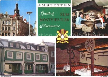 72051471 Amstetten Niederoesterreich Gasthof zum Mostviertler Bar Gaststube Amst