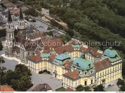 72516420 Klosterneuburg Fliegeraufnahme Augustiner Chorherrnstift Klosterneuburg