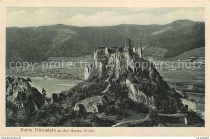 73203147 Duernstein Wachau Schlossruine Duernstein Wachau