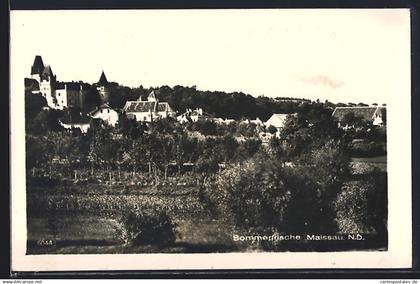 AK Maissau /N. D., Ortspartie mit Kirche