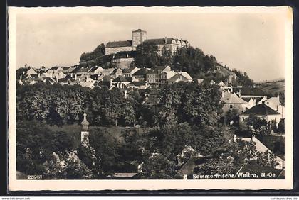 AK Weitra, Ortsansicht mit Schloss