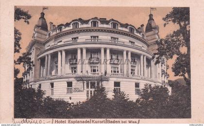 AUSTRIA - Baden bei Wien - Hotel Esplanade 1920