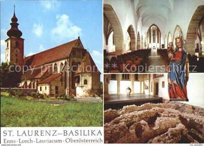 72244923 Enns Lorch St. Laurenz-Basilika Lauriacum Enns