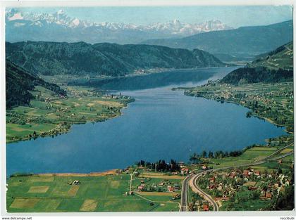 Österreich, Ossiachersee mit Julischen Alpen