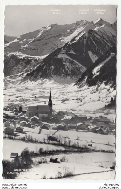 Rauris old postcard travelled 1965 b181115