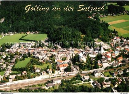 73223232 Golling Salzach Fliegeraufnahme Golling Salzach