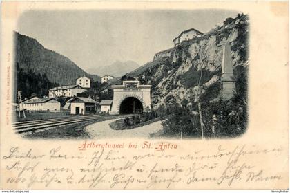 Arlbergtunnel bei St. Anton