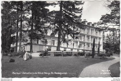 Sankt Radegund, Merkur Sanatorium postcard travelled 1977 b180410