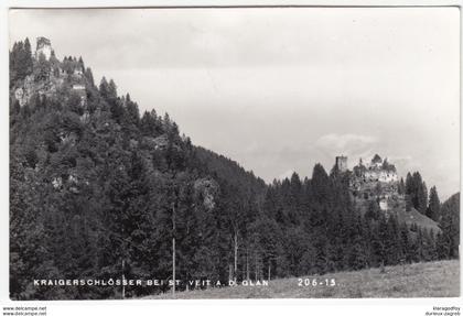 Kraiger Schlösser bei Sankt Veit an der Glan old postcard unused b171025