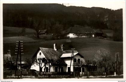 Steinhaus am Semmering - Gasthaus Waidmannsheil