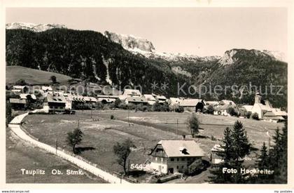 43039061 Tauplitz Gesamtansicht mit Alpen