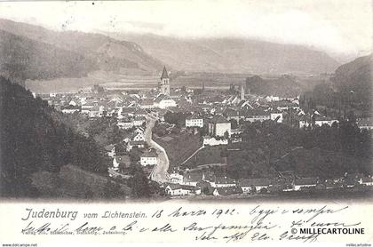 AUSTRIA - Judenburg - Judenberg vom Lichtenstein 1902