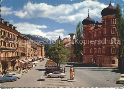 72064107 Lienz Tirol Stadtplatz mit Liebburg Lienz