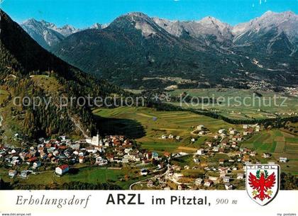 73221323 Arzl Pitztal Fliegeraufnahme