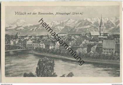 Villach - Verlagsanstalt Bogenberger Villach 1921