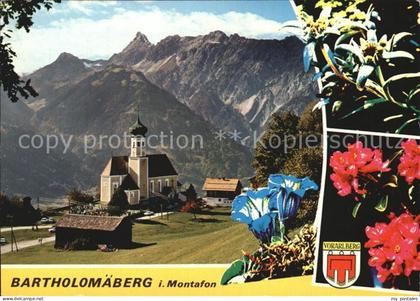 72438707 Bartholomaeberg Vorarlberg Montafon Bartholomaeberg Vorarlberg