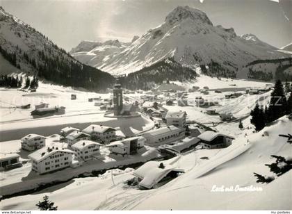 73149085 Lech Vorarlberg Winterpanorama mit Omeshorn Lech