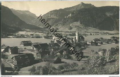 Bezau Bregenzerwald - Foto-Ansichtskarte - Verlag I. Nipp Lustenau 1926