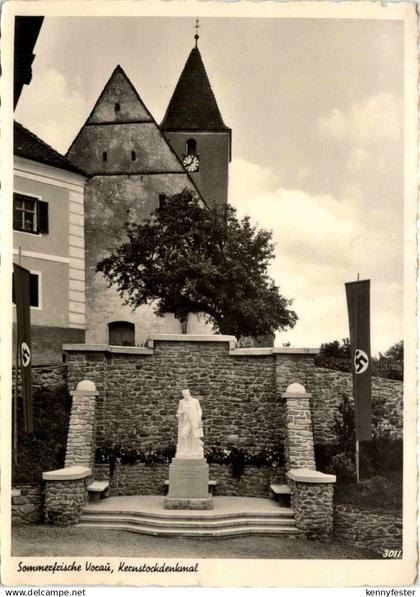 Vorau - Kernstockdenkmal mit Hakenreuz