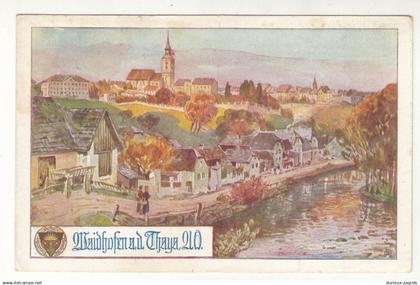 Waidhofen an der Thaya old postcard not posted b211111*