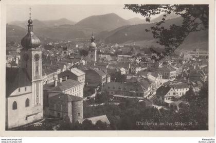 Waidhofen an der Ybbs old postcard travelled 1942 b170720