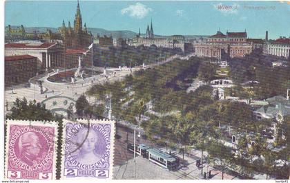 PC - AK - Wien Wenen Vienna - Franzensring - 1912