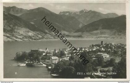 Zell am See - Foto-AK - Verlag Karl Haldinger Zell am See 1929