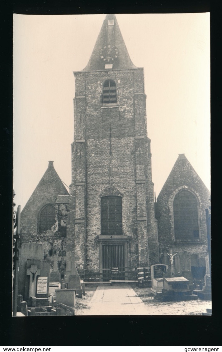 OOSTWINKEL  FOTO  12 X 7.5 CM     KERK