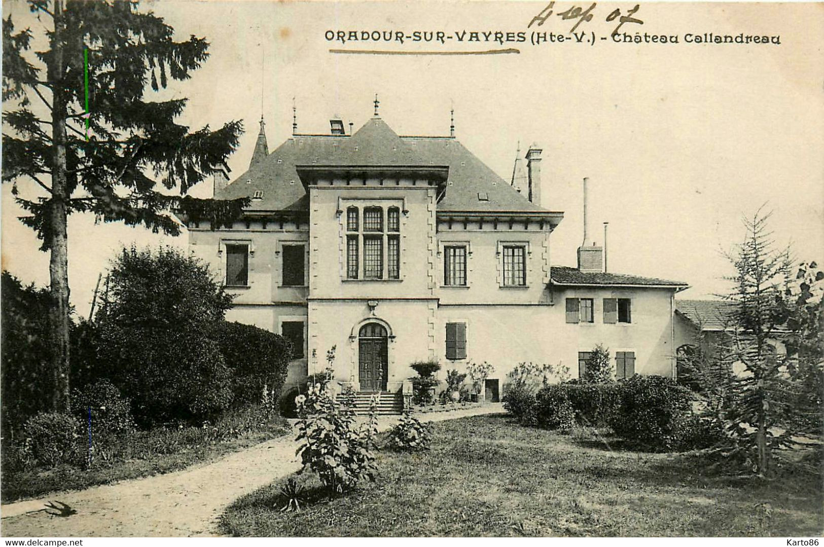 oradour sur vayres * le château Callandreau