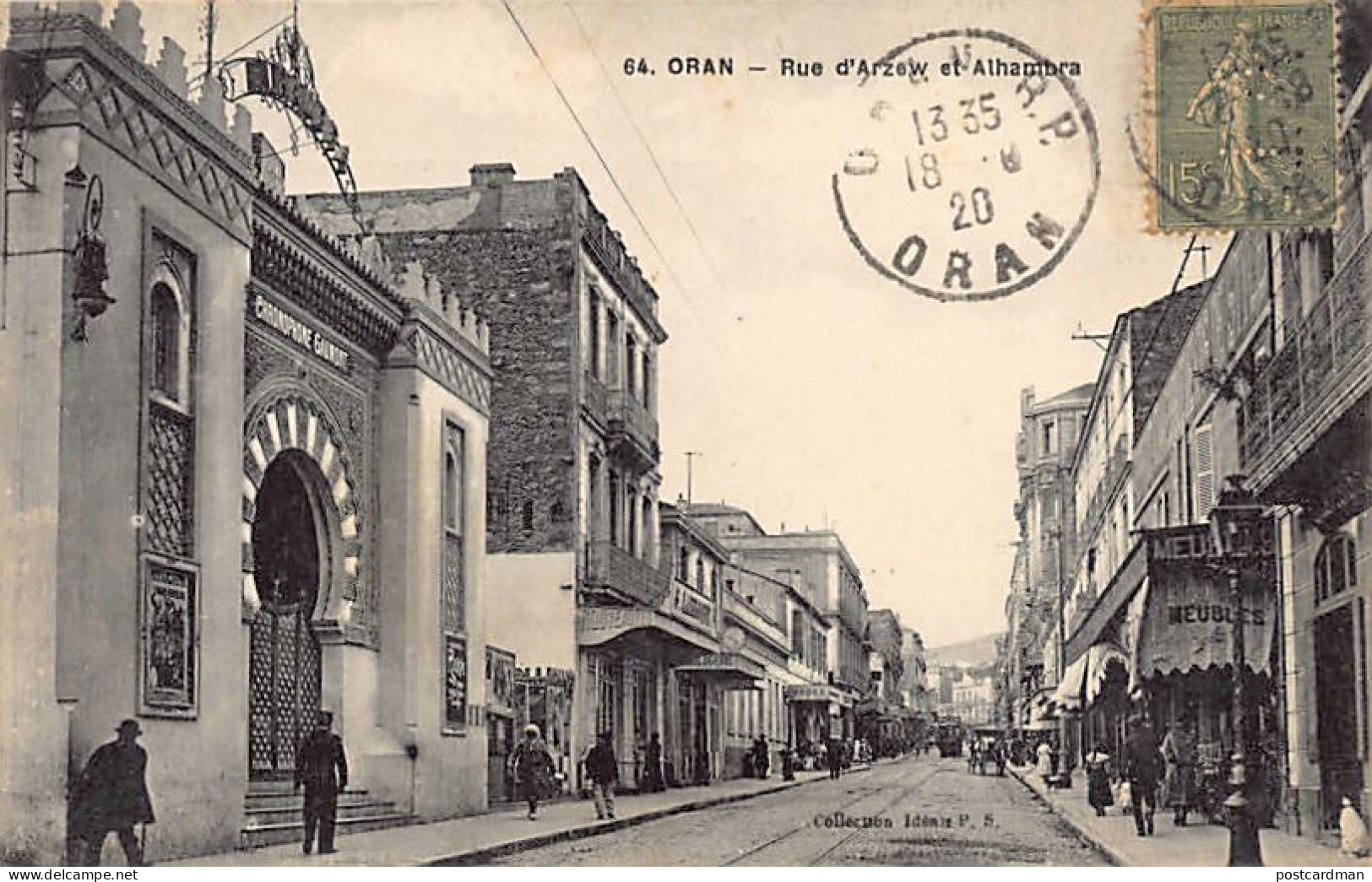 ORAN Rue d'Arzew et Alhambra