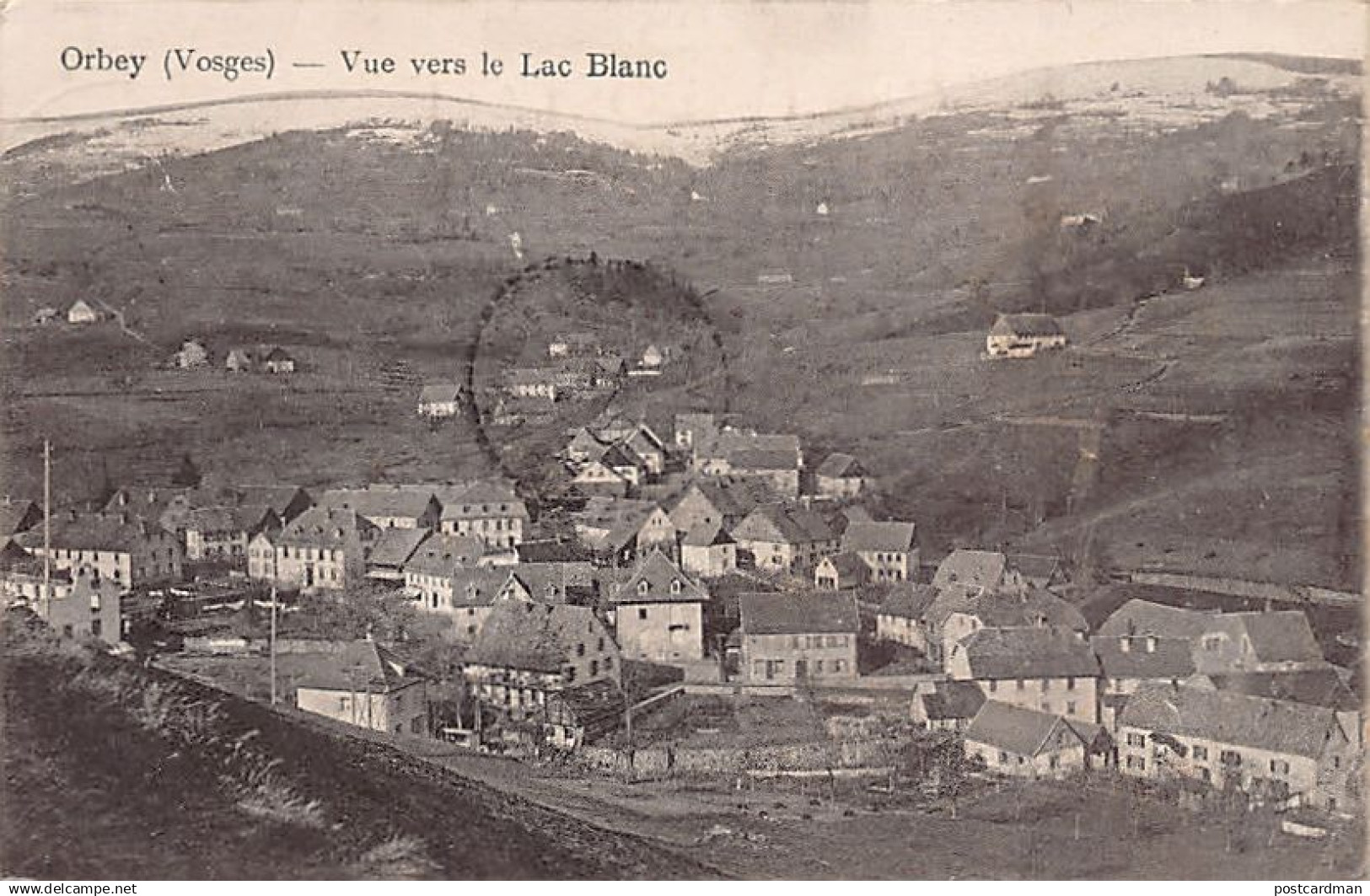 Orbey - Vue vers le Lac Blanc - Ed. J. Meyer