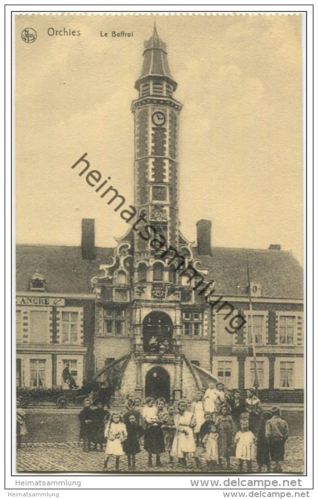 Orchies - Le Beffroi - Ern. Thill Bruxelles ca. 1910