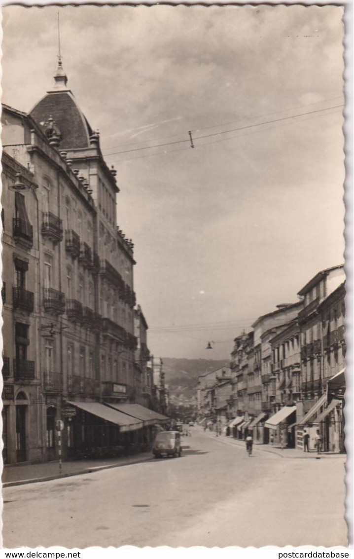 Orense - Generalisimo Franco - & old cars