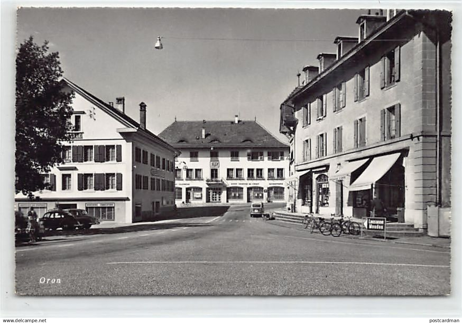 ORON (VD) Union Vaudoise de Crédit - Gendarmerie - Le Bourg - Ed. A. Deriaz 10847