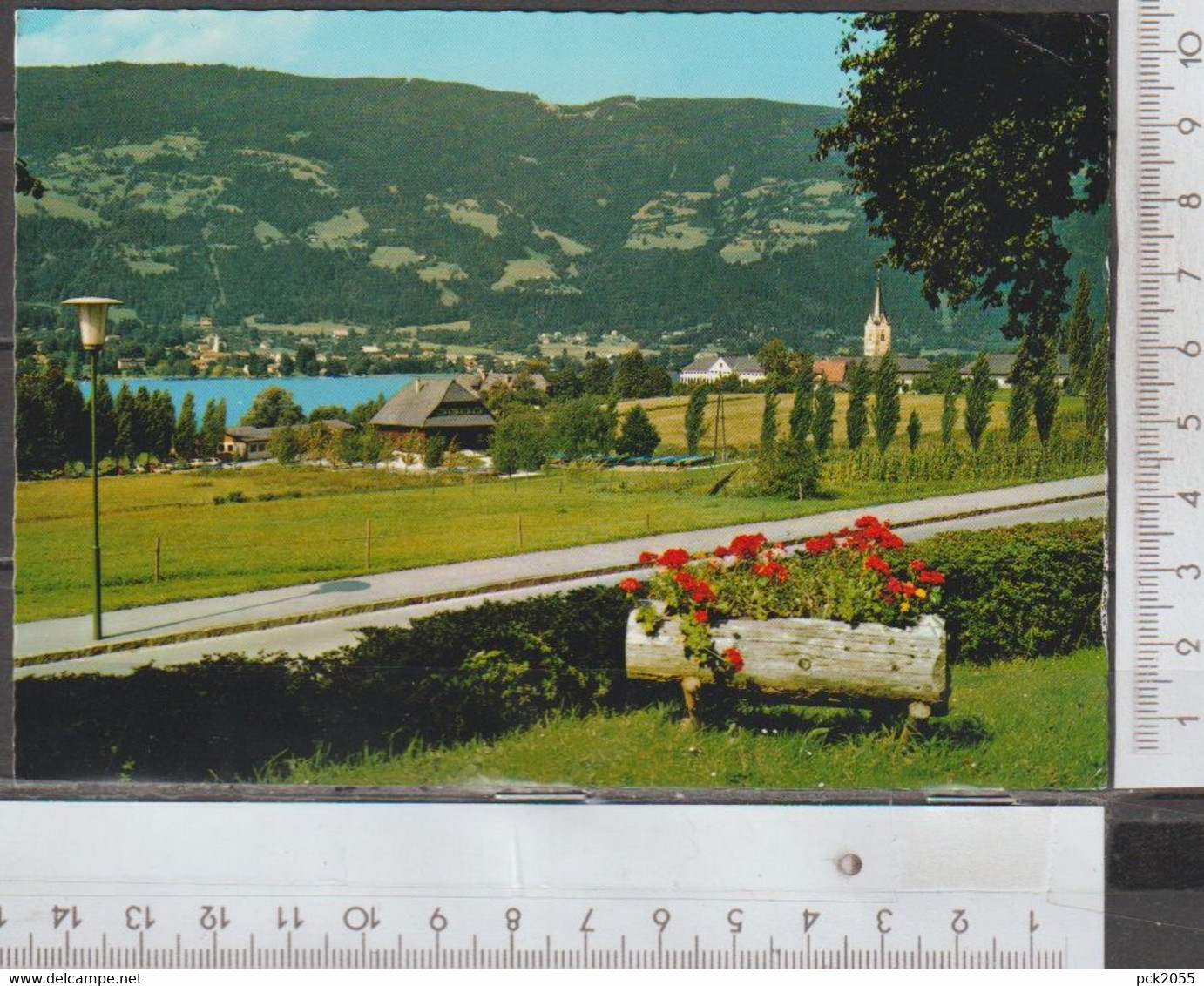 Ossiach am Osiachersee gelaufen ( AK 1589)