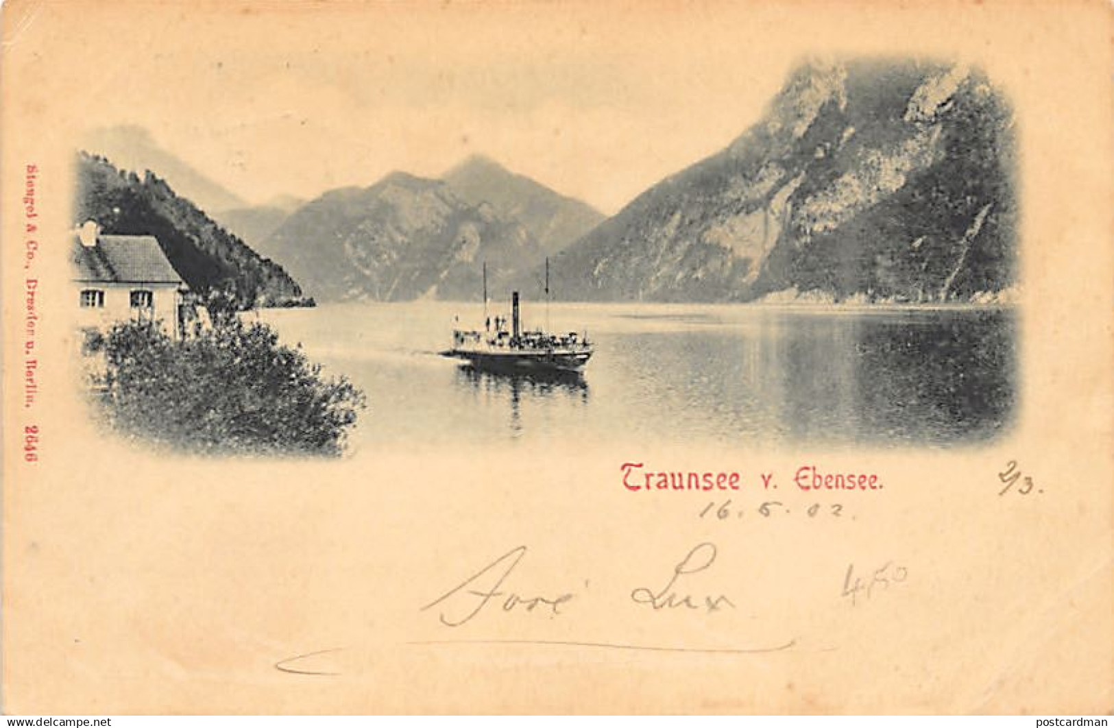 Österreich - Ebensee (OÖ) Traunsee v. Ebensee