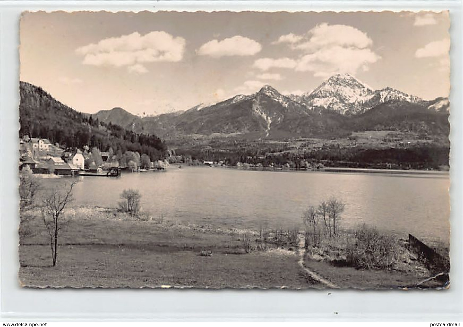 Österreich - Faakersee-Orte (K) mit dem Mittagskogel Kärnten