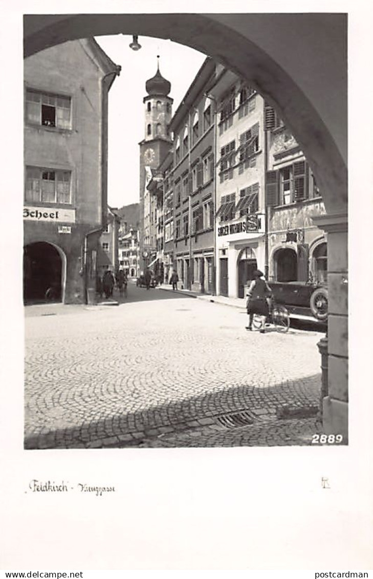 Österreich - Feldkirch (V) Kreuzgasse - Singer - Marktgasse