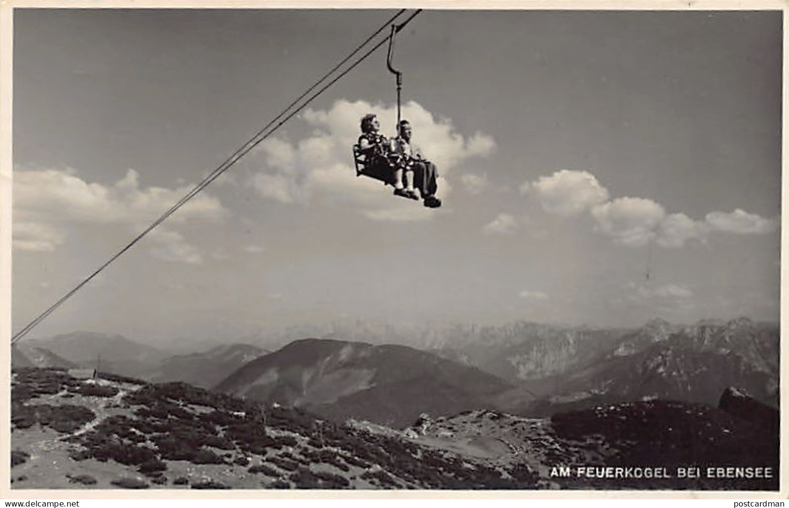 Österreich - Feuerkogel (OÖ) Ebensee - Alte Sessellifte