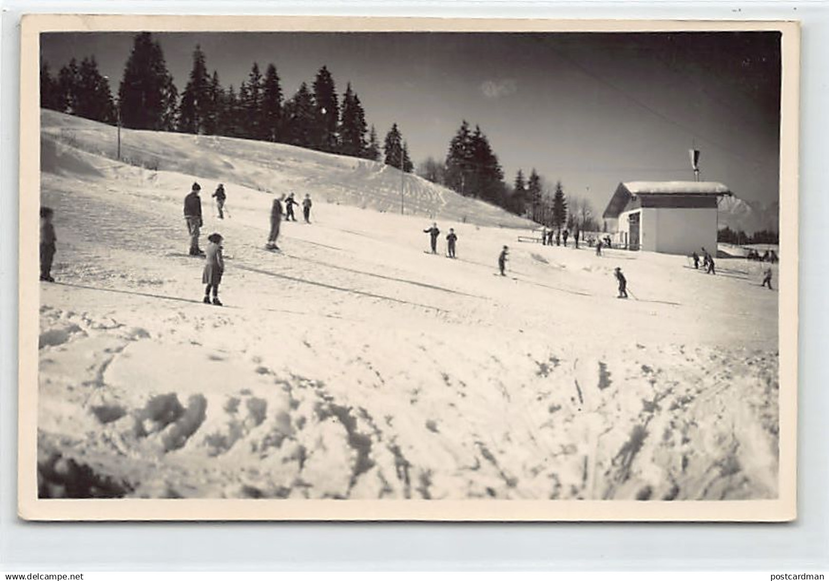 Österreich - FIEBERBRUNN - Skilift FOTOKARTE