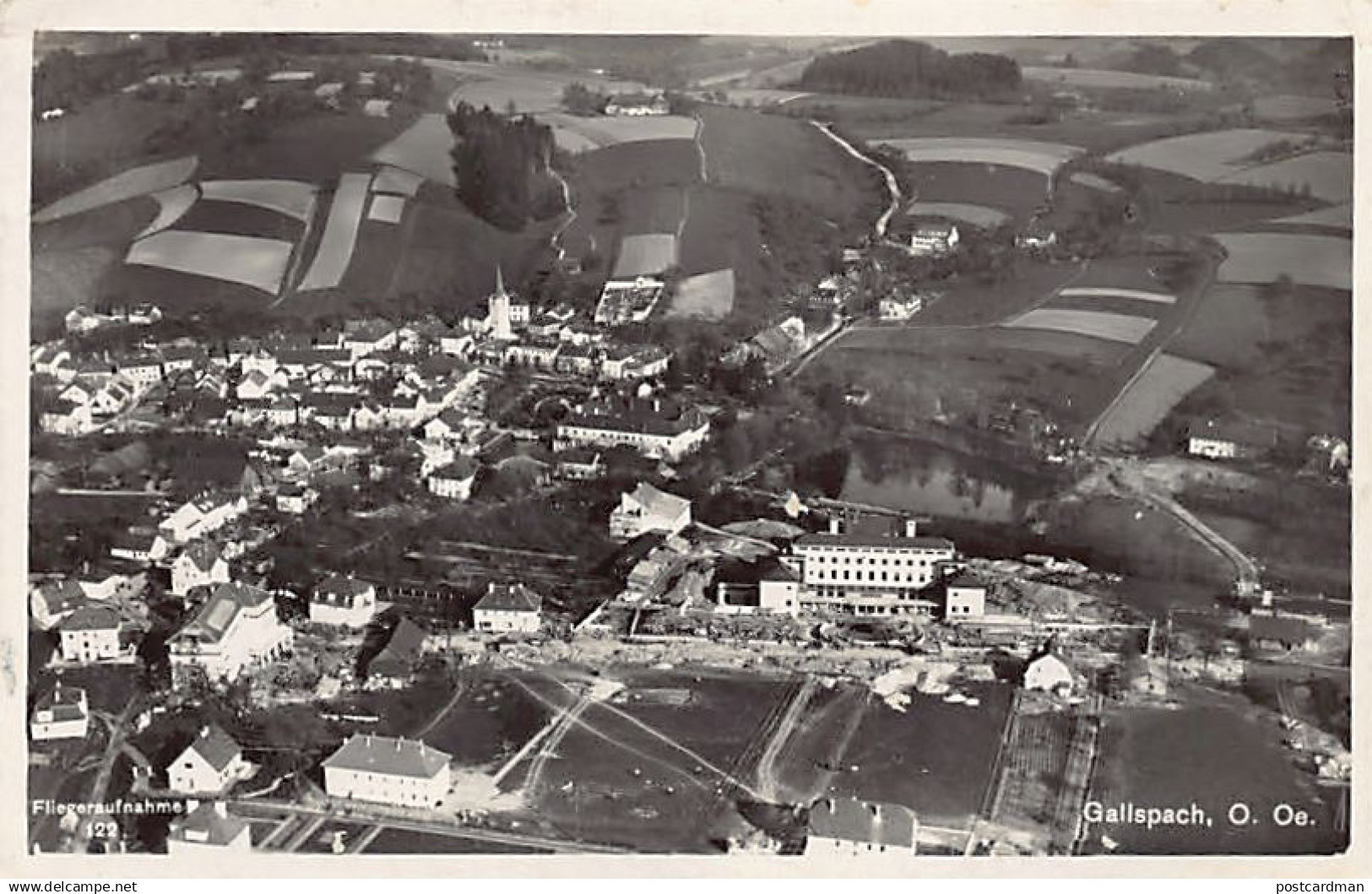 Österreich - Gallspach (OÖ) Fliegeraufnahme