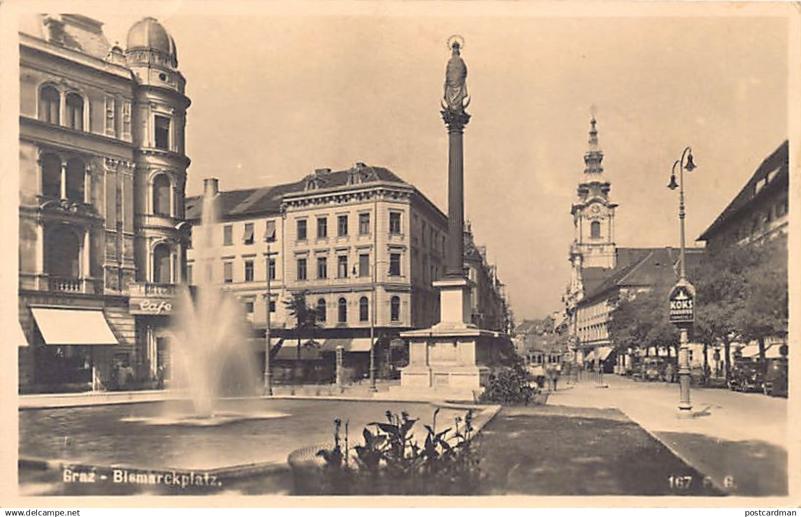 Österreich - Graz (ST) Bismarckplatz